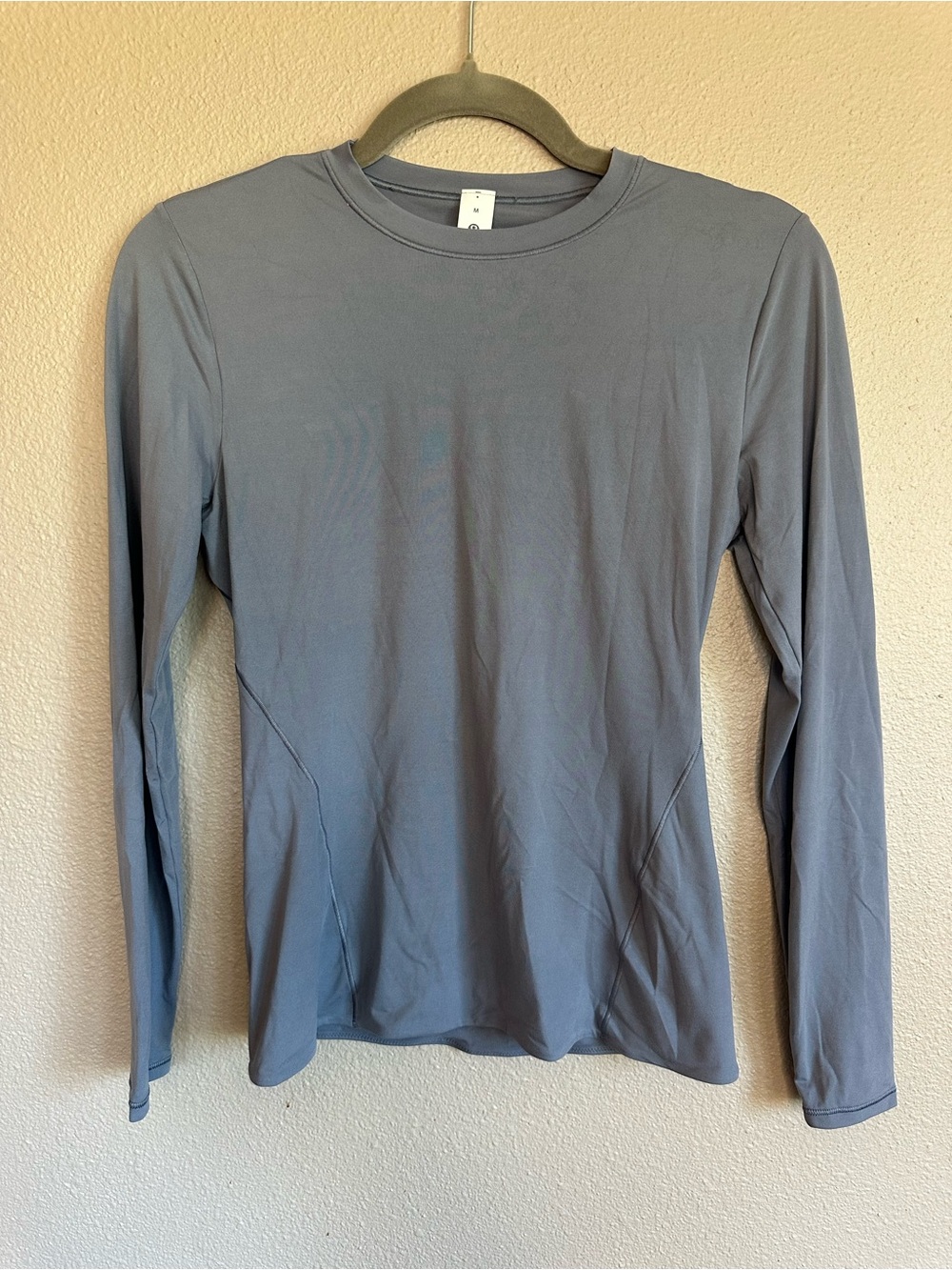 Lululemon Nulu Crewneck long sleeve, Solar Grey